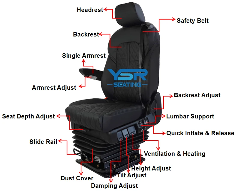 Luxury Rv Driver Seat Detail Luxury Rv Driver Seat Detail